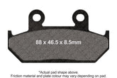 EBC Disc Brake Pads - FA124